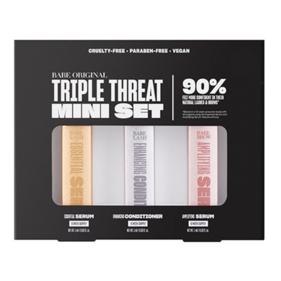 Babe Original Triple Threat Mini Set NIB BabeLash